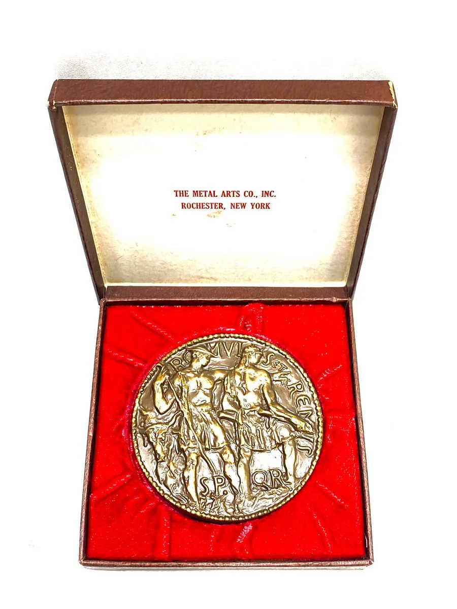The Metal Arts Co. Bronze Constantine the Great Medal in Presentation Box