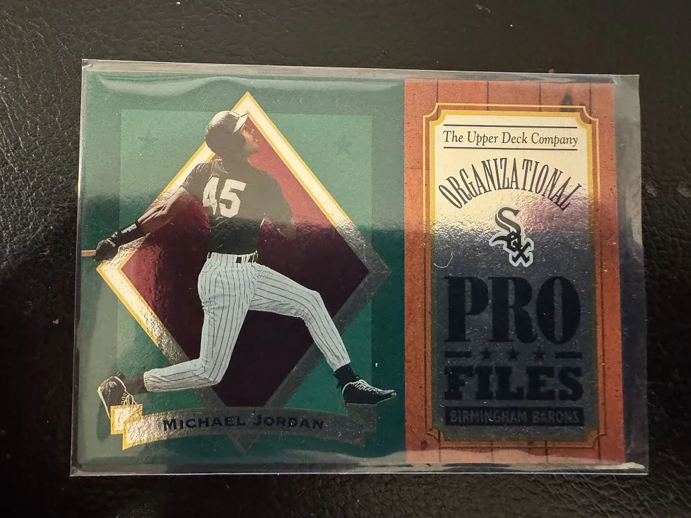 Michael Jordan Organizational ProFiles Baseball Card