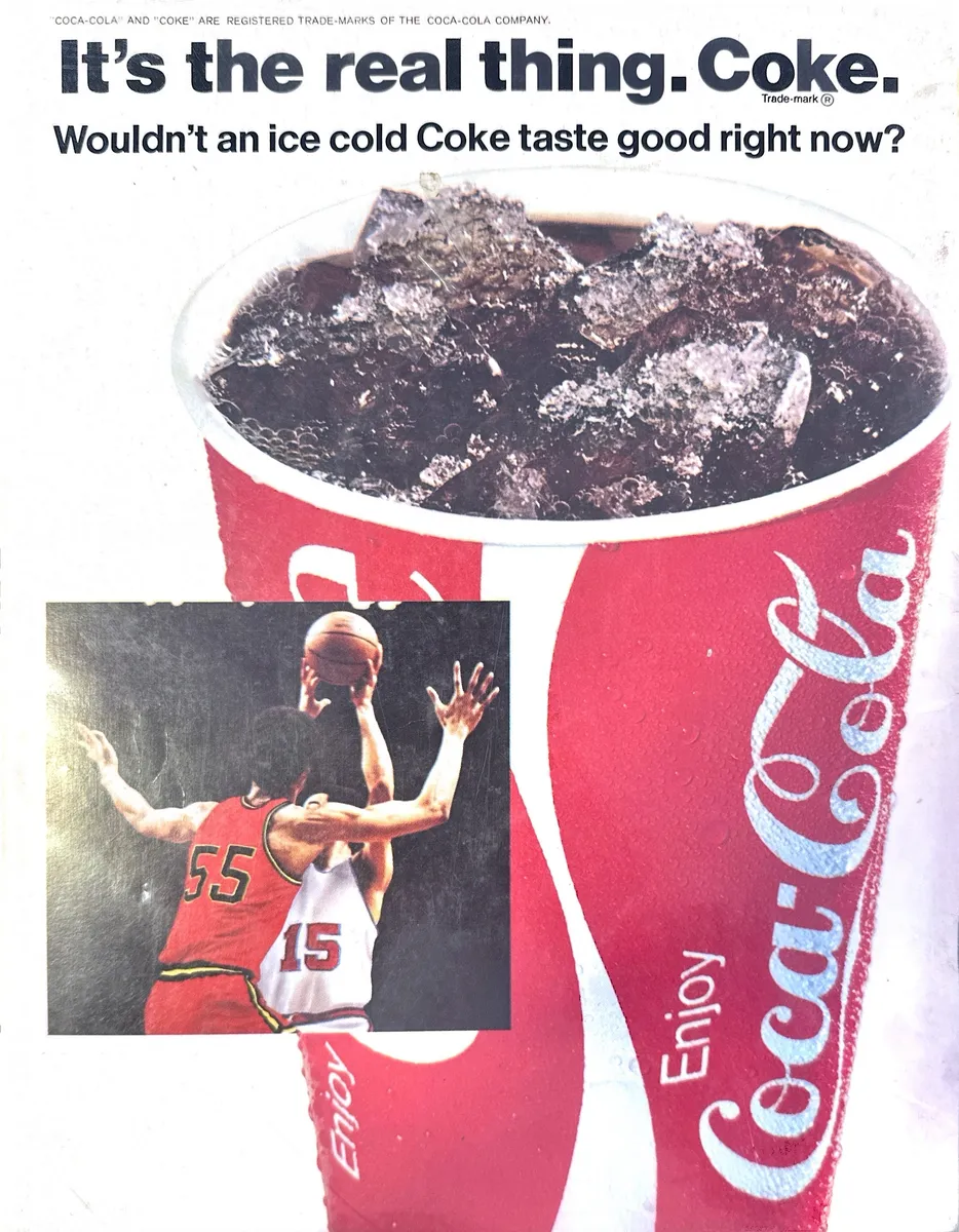 NBA Playoff 1972 Program - Bucks Vs Lakers 2