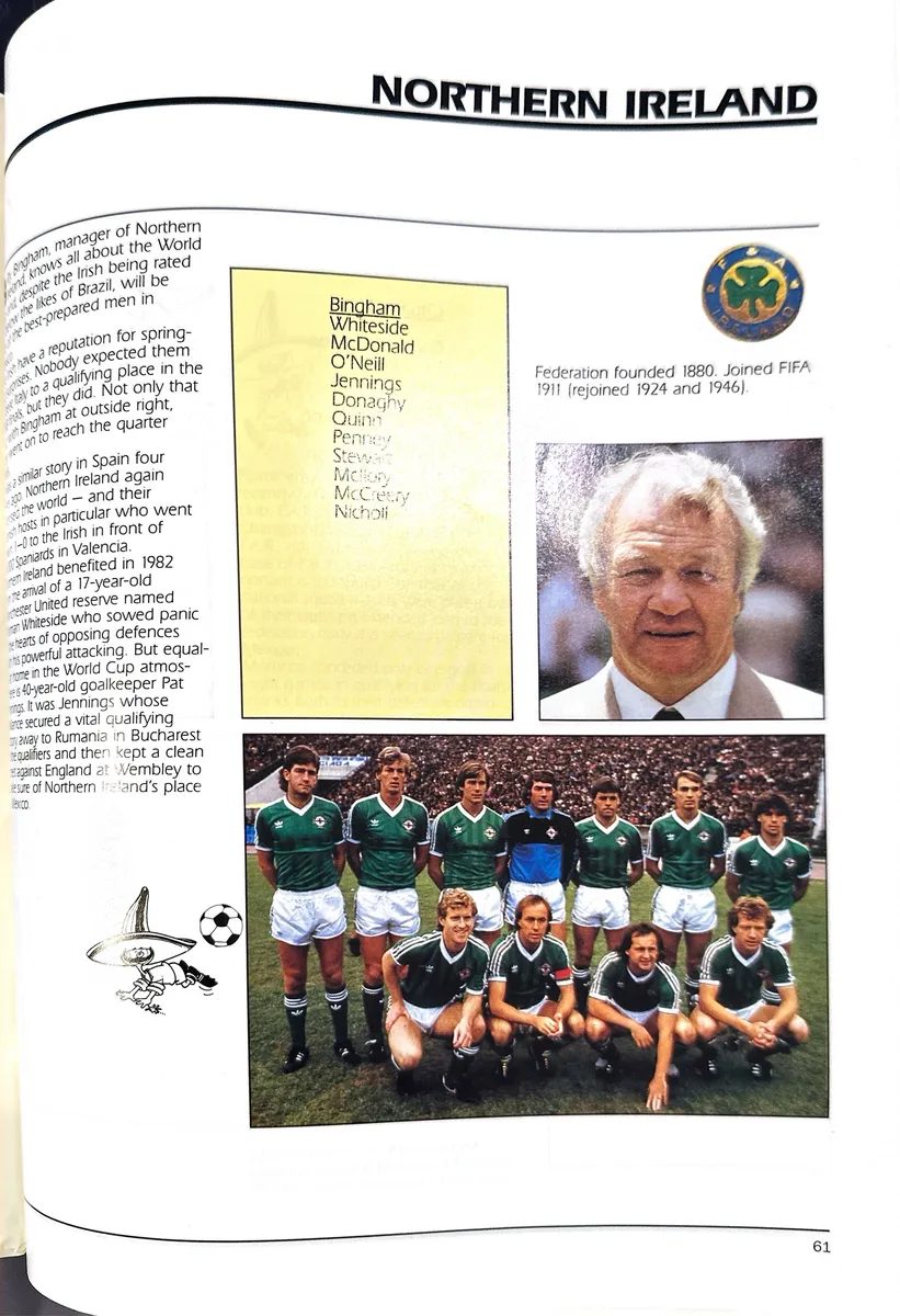 Officall FIFA World Cup 1986 Program 8