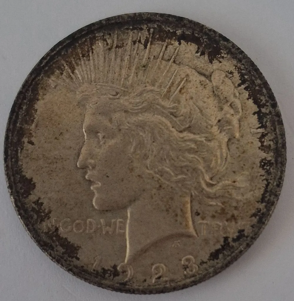 1923 Peace Silver Dollar – Philadelphia Mint – Circulated