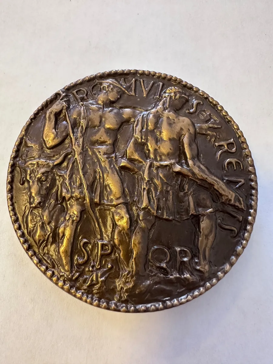 The Metal Arts Co. Bronze Constantine the Great Medal in Presentation Box 3