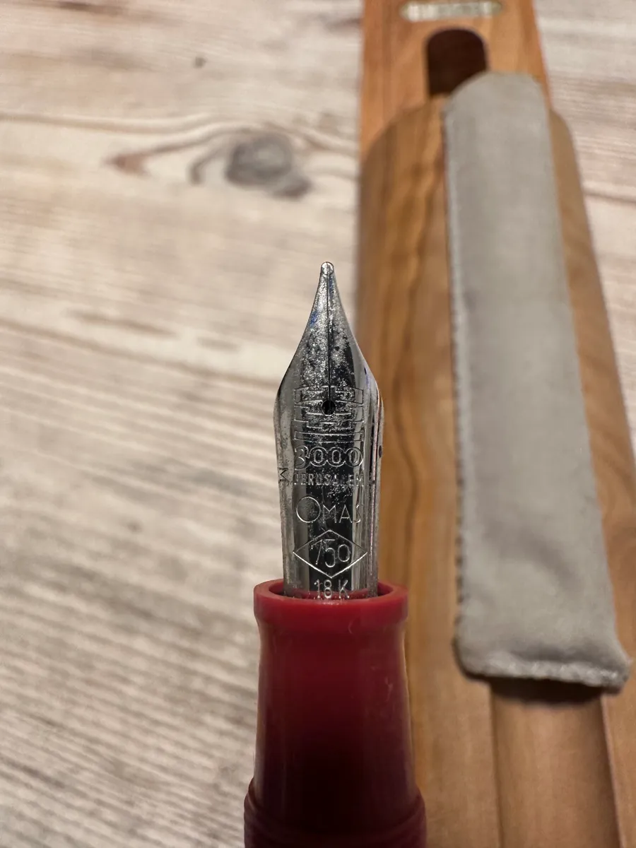 Omas Jerusalem 3000 925 Sterling Silver Limited Edition Pen 8