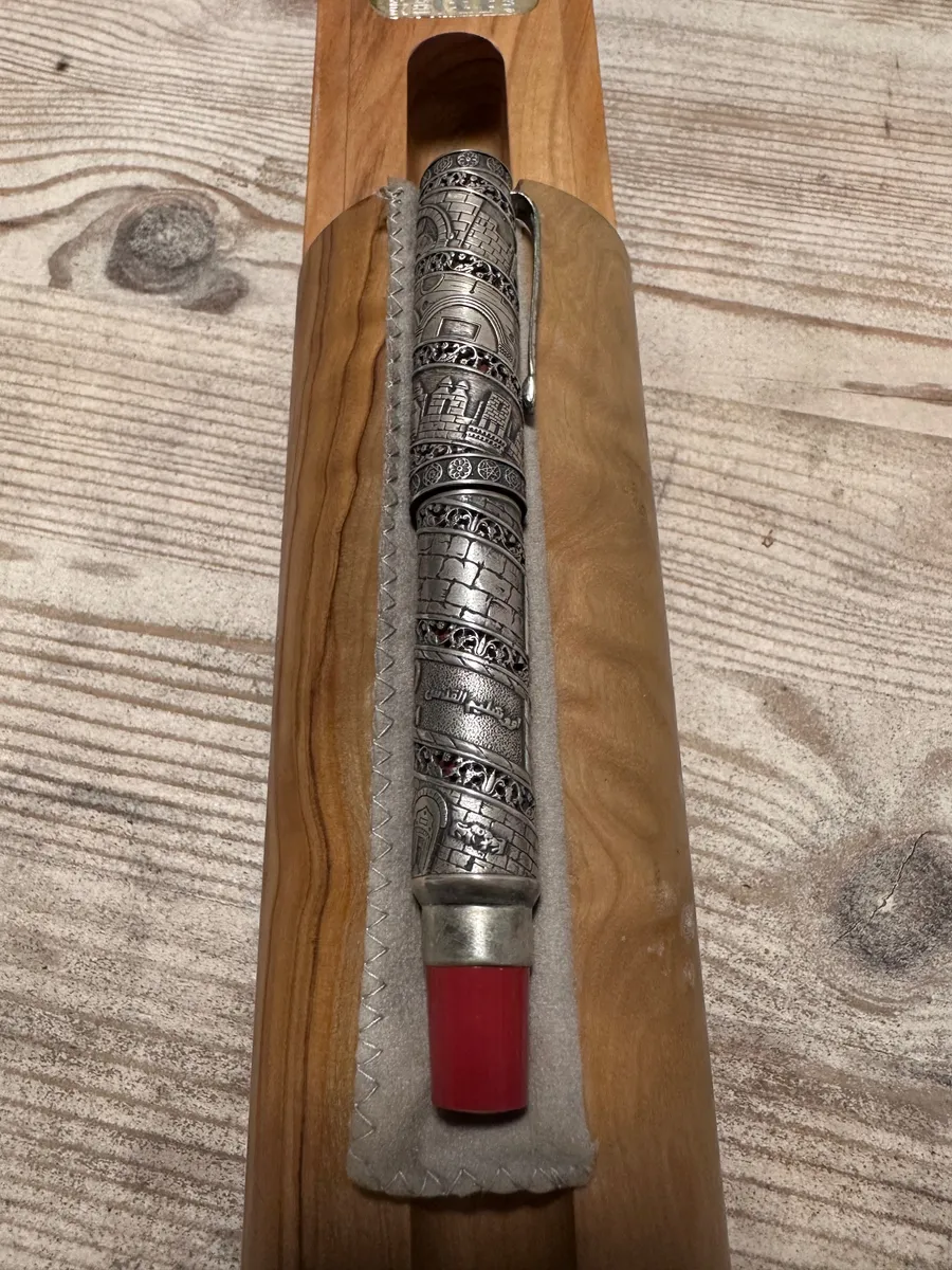 Omas Jerusalem 3000 925 Sterling Silver Limited Edition Pen