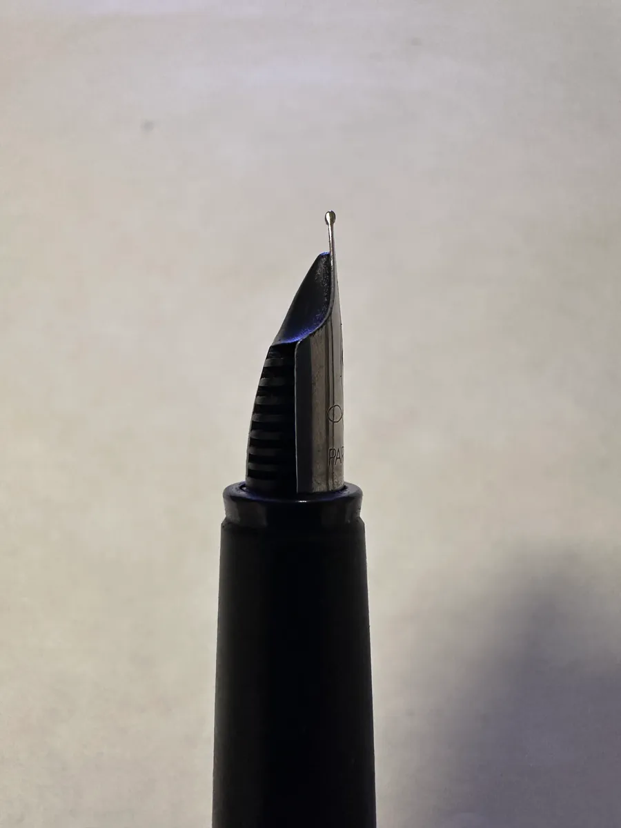 Parker Frontier Fountain Pen - Green Barrel 6