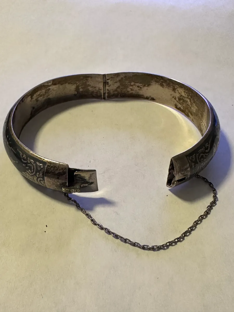 Siam Sterling Niello Bracelet
