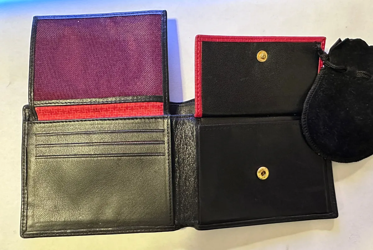 Authentic Vintage Michel Jordi Swiss Ethno Wallet 3