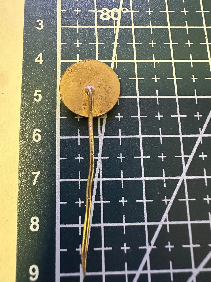 Vintage Figure Skating Sports Stick Pin 3