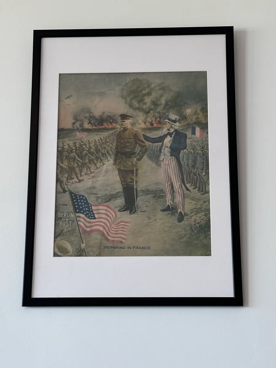 Original 1917 WWI poster 4
