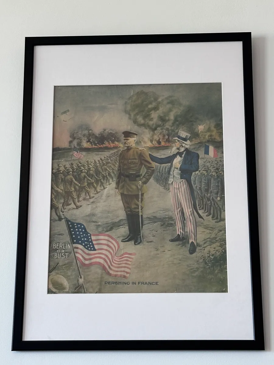 Original 1917 WWI poster 5