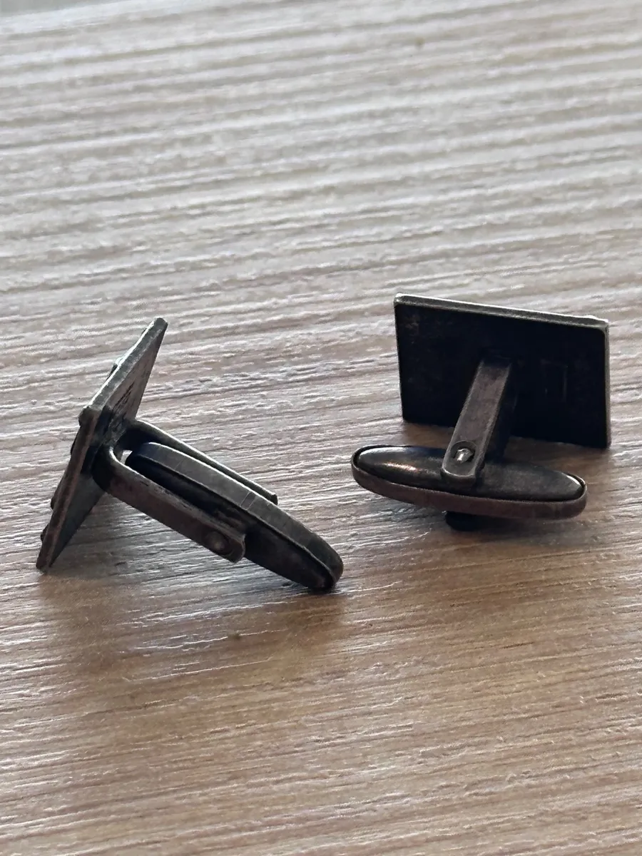 Genuine Vintage Soviet USSR "ЛЮМ" Leningrad Heraldic Warrior Cufflinks 4
