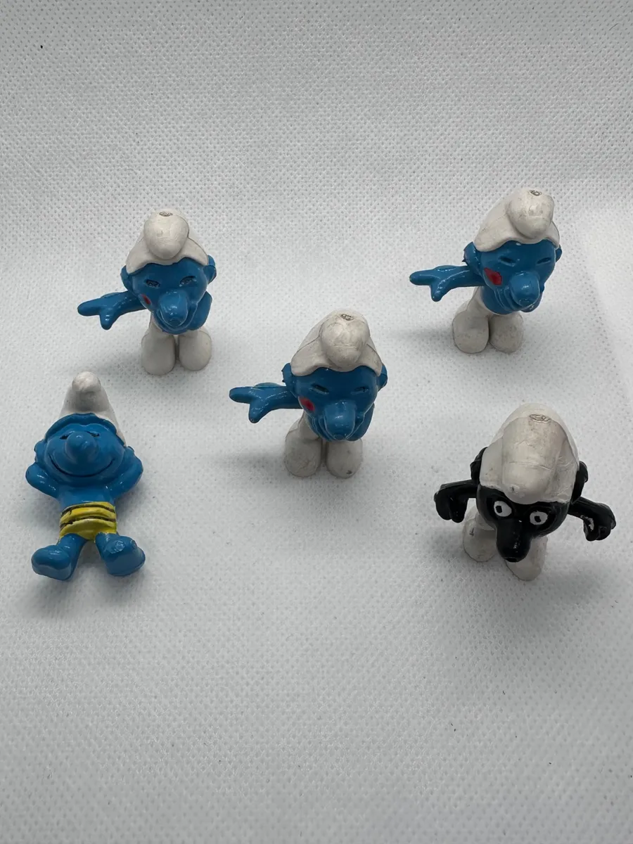 Vintage Smurfs Figurines Set 2