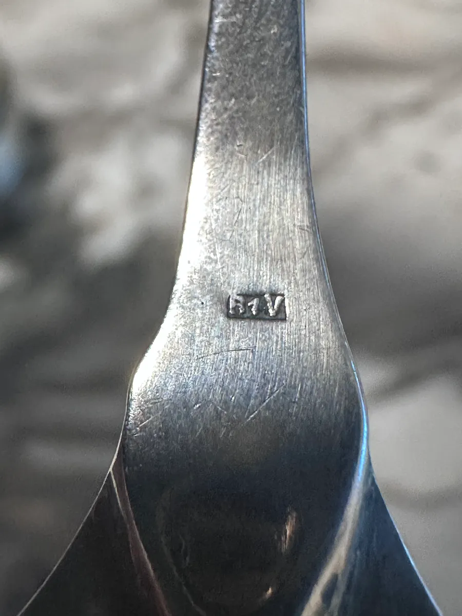 Dutch 833 Silver Pastry Server Fork 4