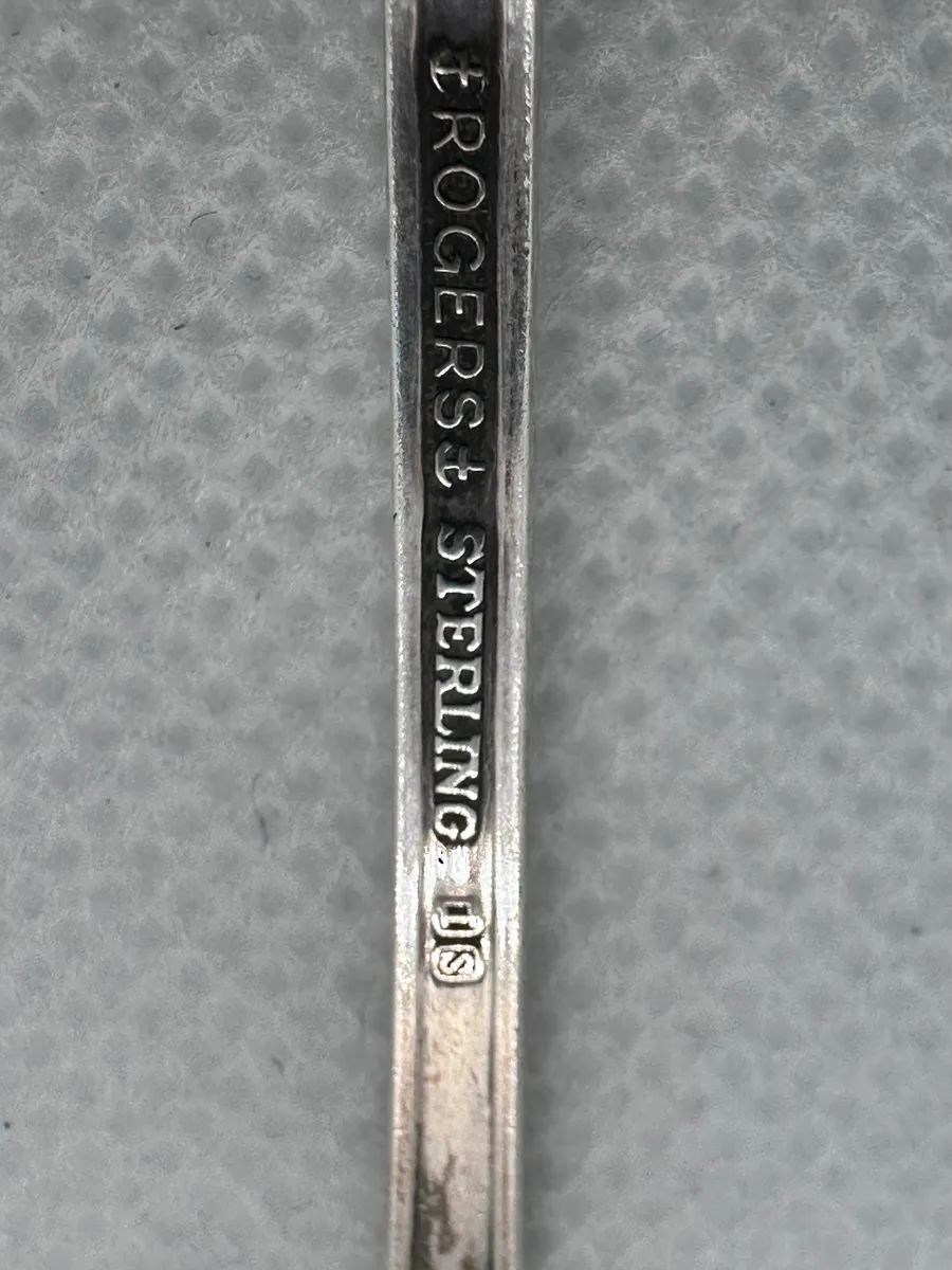 Rogers Wedding Bells Sterling Silver Teaspoon 4
