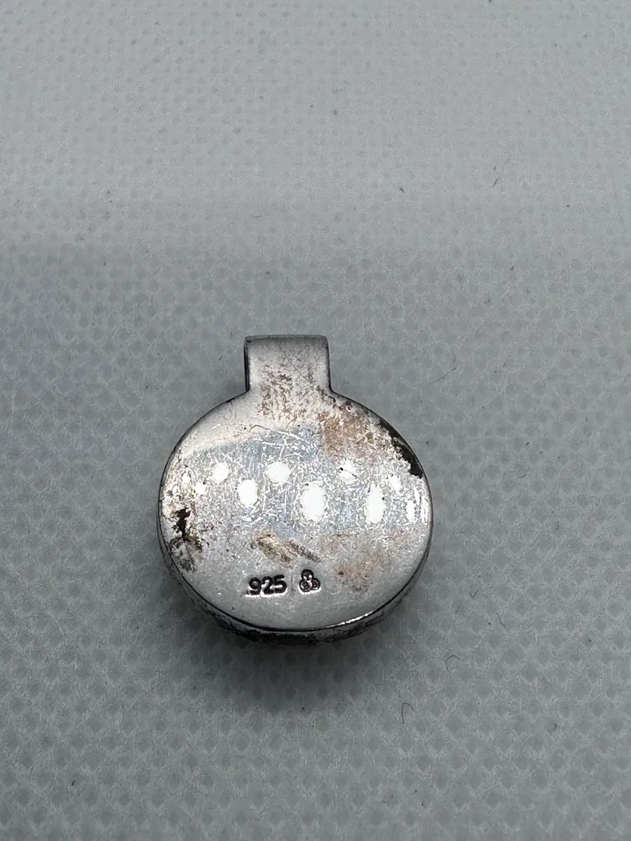 Sterling Silver Mother-of-Pearl Pendant 2