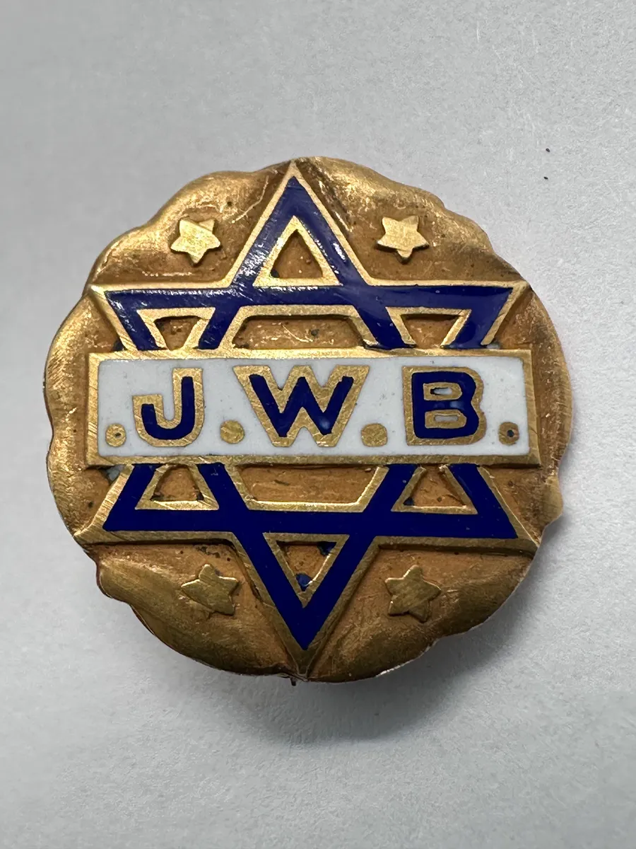 Early 20th Century J.W.B. Enamel Pin