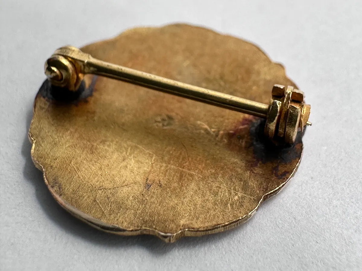 Early 20th Century J.W.B. Enamel Pin 5
